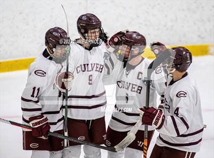 Thumbnail 3 in Kimball Union Academy vs. Culver Academies (True Hockey Prep Cup) photogallery.