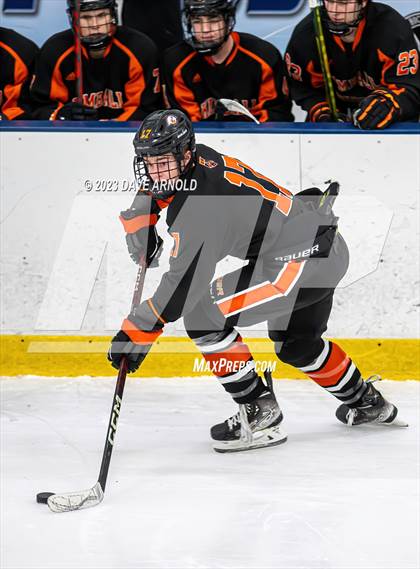 Thumbnail 3 in Kimball Union Academy vs. Culver Academies (True Hockey Prep Cup) photogallery.