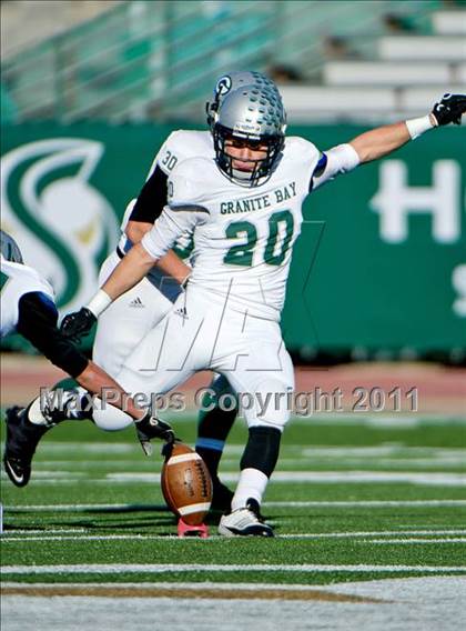 Thumbnail 3 in Granite Bay vs. Pleasant Grove (CIF SJS D1 Final) photogallery.