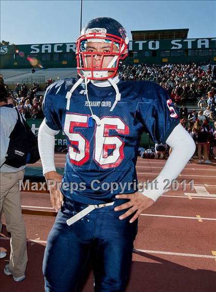 Thumbnail 2 in Granite Bay vs. Pleasant Grove (CIF SJS D1 Final) photogallery.