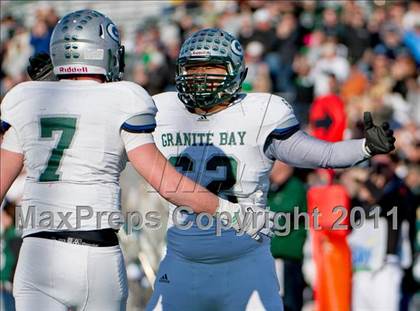 Thumbnail 3 in Granite Bay vs. Pleasant Grove (CIF SJS D1 Final) photogallery.
