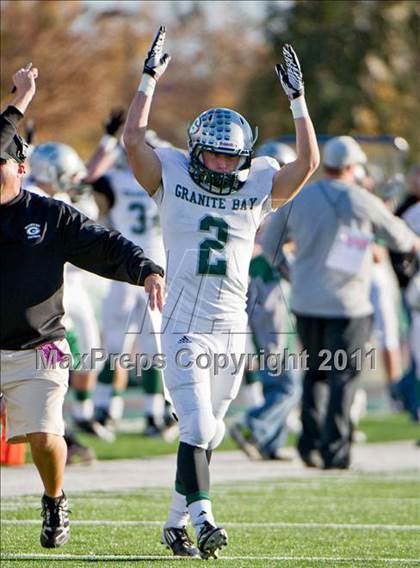 Thumbnail 2 in Granite Bay vs. Pleasant Grove (CIF SJS D1 Final) photogallery.