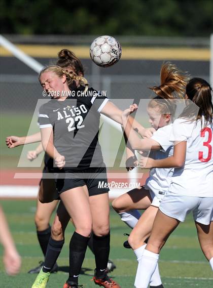 Thumbnail 2 in Aliso Niguel vs. Hart (Aliso Cup Tournament) photogallery.