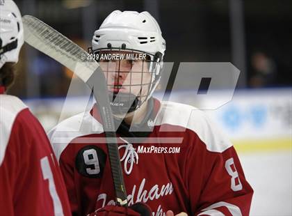 Thumbnail 1 in Fordham Prep vs St. Joseph's Collegiate Institute (CHSHL  Final) photogallery.