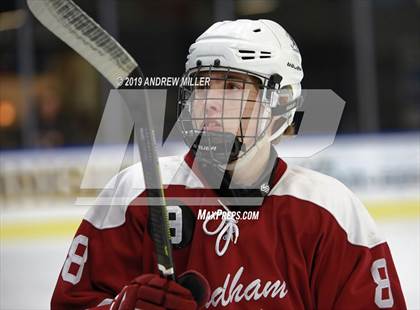 Thumbnail 2 in Fordham Prep vs St. Joseph's Collegiate Institute (CHSHL  Final) photogallery.