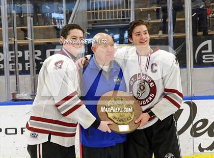Thumbnail 1 in Fordham Prep vs St. Joseph's Collegiate Institute (CHSHL  Final) photogallery.
