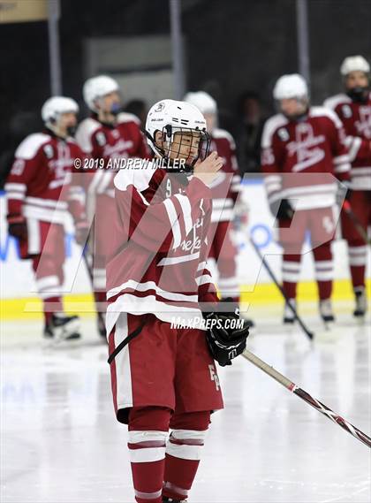 Thumbnail 2 in Fordham Prep vs St. Joseph's Collegiate Institute (CHSHL  Final) photogallery.