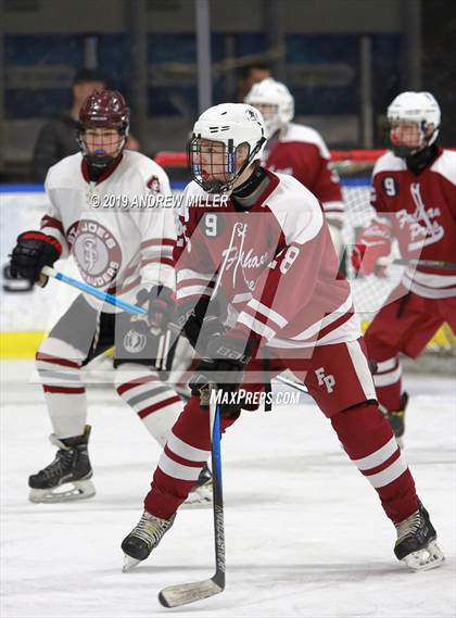 Thumbnail 2 in Fordham Prep vs St. Joseph's Collegiate Institute (CHSHL  Final) photogallery.