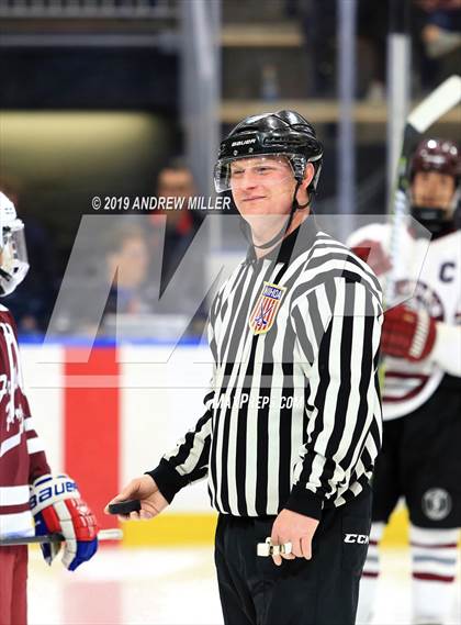 Thumbnail 1 in Fordham Prep vs St. Joseph's Collegiate Institute (CHSHL  Final) photogallery.