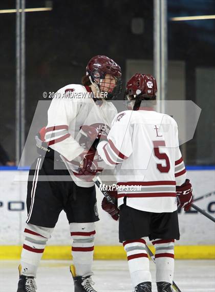 Thumbnail 2 in Fordham Prep vs St. Joseph's Collegiate Institute (CHSHL  Final) photogallery.