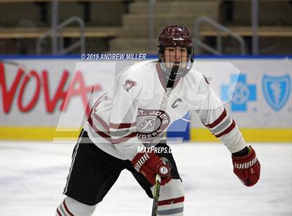 Thumbnail 2 in Fordham Prep vs St. Joseph's Collegiate Institute (CHSHL  Final) photogallery.