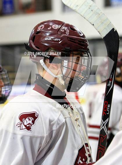 Thumbnail 2 in Fordham Prep vs St. Joseph's Collegiate Institute (CHSHL  Final) photogallery.