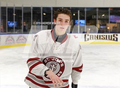 Thumbnail 3 in Fordham Prep vs St. Joseph's Collegiate Institute (CHSHL  Final) photogallery.
