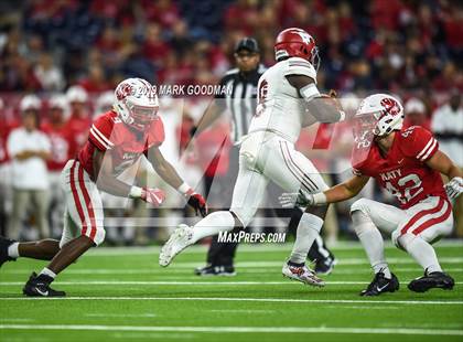 Thumbnail 3 in Katy vs North Shore (UIL 6A Regional Playoff) photogallery.