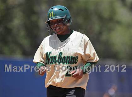 Thumbnail 2 in Narbonne vs. Maywood Academy (CIF LACS Invitational Final) photogallery.