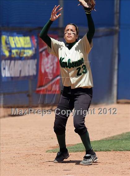 Thumbnail 2 in Narbonne vs. Maywood Academy (CIF LACS Invitational Final) photogallery.