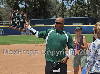 Thumbnail 3 in Narbonne vs. Maywood Academy (CIF LACS Invitational Final) photogallery.