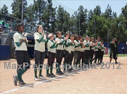 Thumbnail 2 in Narbonne vs. Maywood Academy (CIF LACS Invitational Final) photogallery.
