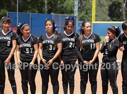 Thumbnail 2 in Narbonne vs. Maywood Academy (CIF LACS Invitational Final) photogallery.