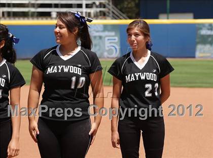 Thumbnail 1 in Narbonne vs. Maywood Academy (CIF LACS Invitational Final) photogallery.