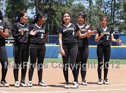Thumbnail 3 in Narbonne vs. Maywood Academy (CIF LACS Invitational Final) photogallery.