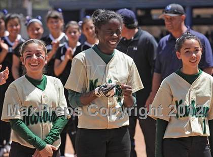 Thumbnail 2 in Narbonne vs. Maywood Academy (CIF LACS Invitational Final) photogallery.