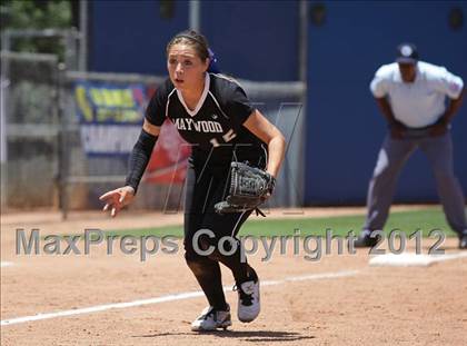 Thumbnail 3 in Narbonne vs. Maywood Academy (CIF LACS Invitational Final) photogallery.