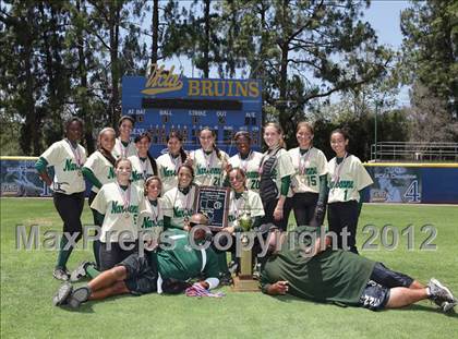 Thumbnail 3 in Narbonne vs. Maywood Academy (CIF LACS Invitational Final) photogallery.