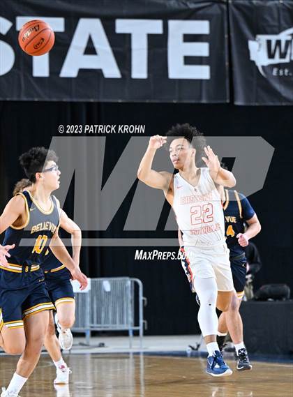 Thumbnail 2 in Bellevue vs. Eastside Catholic (WIAA 3A 5th Place) photogallery.