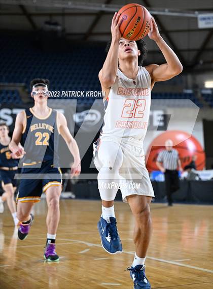 Thumbnail 2 in Bellevue vs. Eastside Catholic (WIAA 3A 5th Place) photogallery.