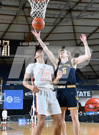 Thumbnail 1 in Bellevue vs. Eastside Catholic (WIAA 3A 5th Place) photogallery.