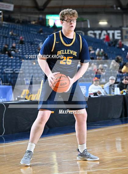 Thumbnail 1 in Bellevue vs. Eastside Catholic (WIAA 3A 5th Place) photogallery.