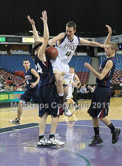 Thumbnail 2 in Vacaville Christian vs. Bradshaw Christian (CIF SJS D5 Final) photogallery.