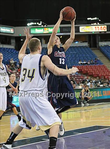 Thumbnail 1 in Vacaville Christian vs. Bradshaw Christian (CIF SJS D5 Final) photogallery.