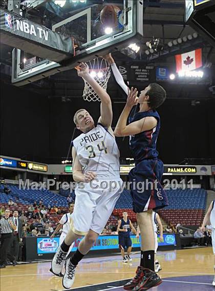 Thumbnail 1 in Vacaville Christian vs. Bradshaw Christian (CIF SJS D5 Final) photogallery.