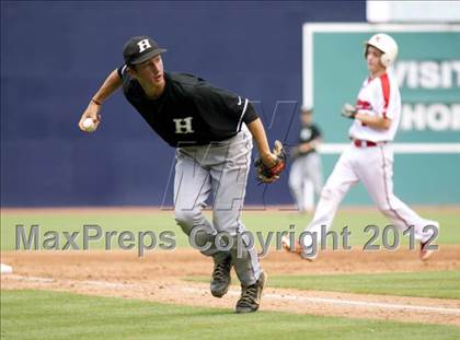 Thumbnail 2 in Hough vs. Middle Creek (NCHSAA 4A State Final) photogallery.