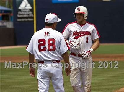 Thumbnail 3 in Hough vs. Middle Creek (NCHSAA 4A State Final) photogallery.