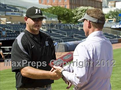 Thumbnail 3 in Hough vs. Middle Creek (NCHSAA 4A State Final) photogallery.