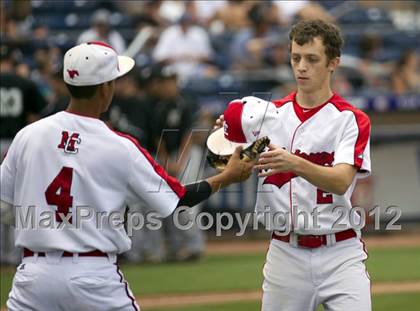 Thumbnail 3 in Hough vs. Middle Creek (NCHSAA 4A State Final) photogallery.