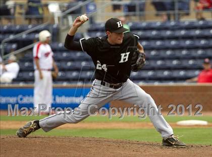 Thumbnail 2 in Hough vs. Middle Creek (NCHSAA 4A State Final) photogallery.