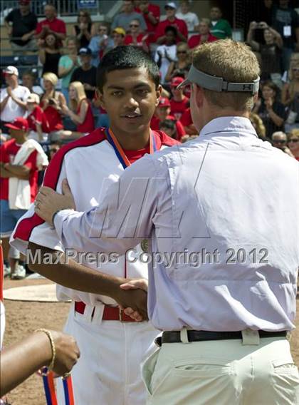 Thumbnail 2 in Hough vs. Middle Creek (NCHSAA 4A State Final) photogallery.