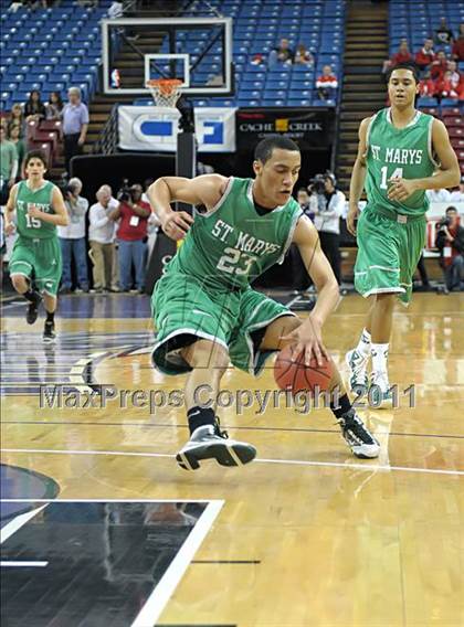 Thumbnail 3 in St. Mary's vs. Antelope (CIF SJS D2 Final) photogallery.