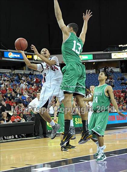 Thumbnail 2 in St. Mary's vs. Antelope (CIF SJS D2 Final) photogallery.