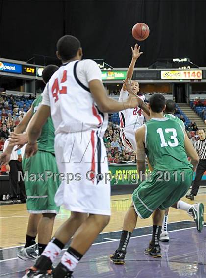 Thumbnail 3 in St. Mary's vs. Antelope (CIF SJS D2 Final) photogallery.