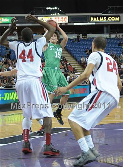 Thumbnail 2 in St. Mary's vs. Antelope (CIF SJS D2 Final) photogallery.