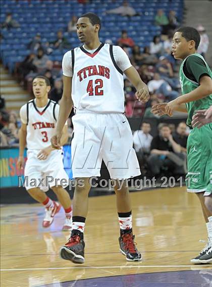 Thumbnail 3 in St. Mary's vs. Antelope (CIF SJS D2 Final) photogallery.
