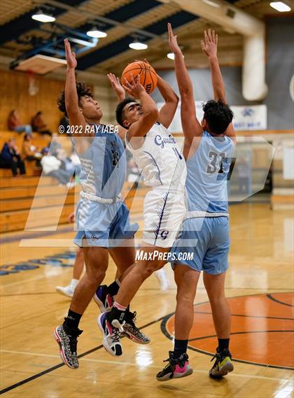 Thumbnail 2 in Pleasant Valley vs. El Capitan (NorCal Tip-off Tournament) photogallery.