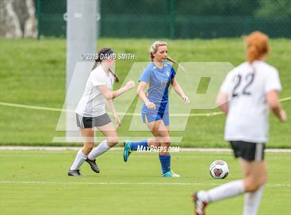 Thumbnail 1 in New Covenant Academy vs. St. Vincent (MSHSAA Class 1 Semifinal) photogallery.