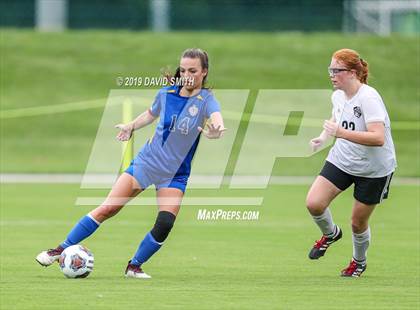 Thumbnail 3 in New Covenant Academy vs. St. Vincent (MSHSAA Class 1 Semifinal) photogallery.
