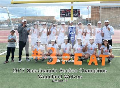 Thumbnail 1 in Liberty Rach vs. Woodland (CIF SJS D4 Final) photogallery.